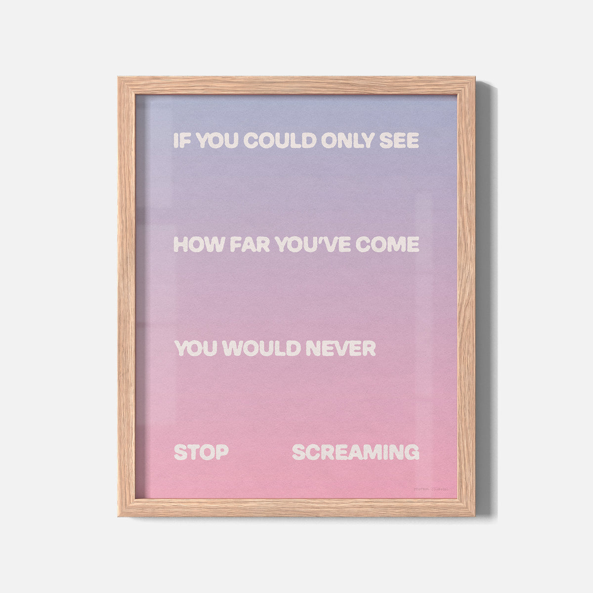 SCREAMING PRINT