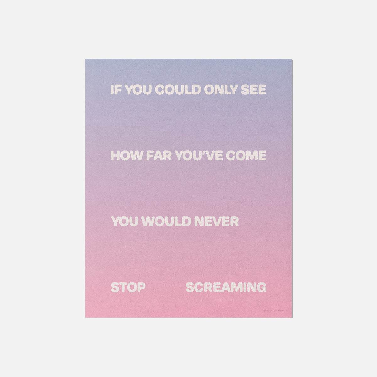 SCREAMING PRINT