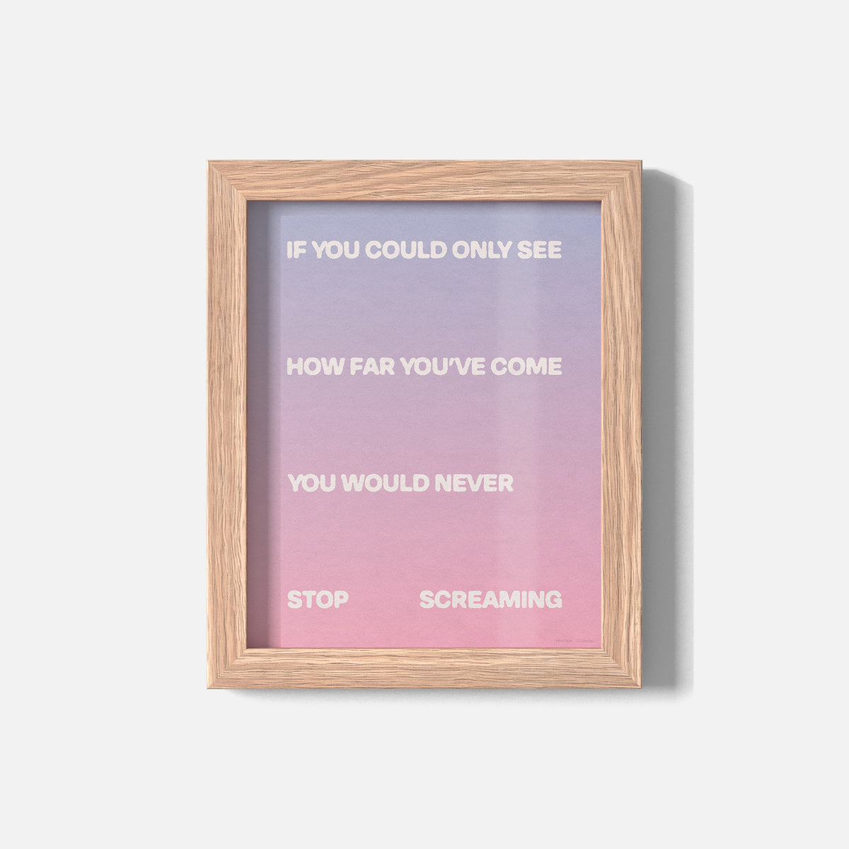 SCREAMING PRINT