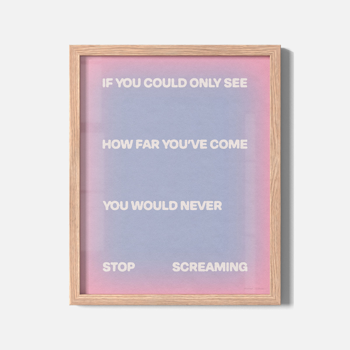 SCREAMING PRINT