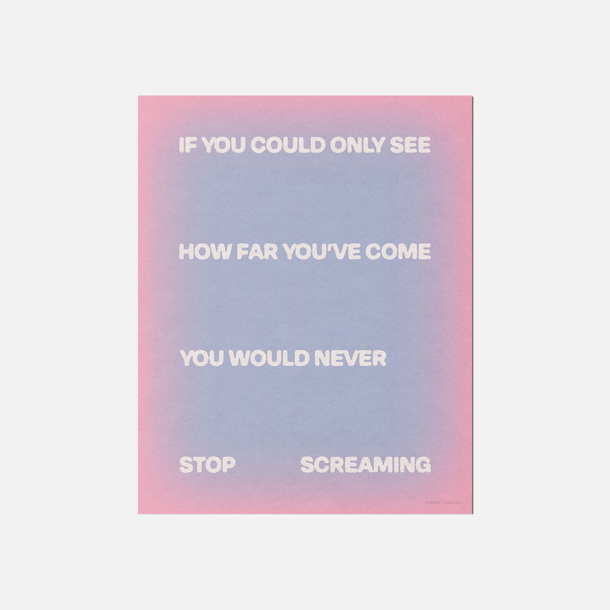 SCREAMING PRINT