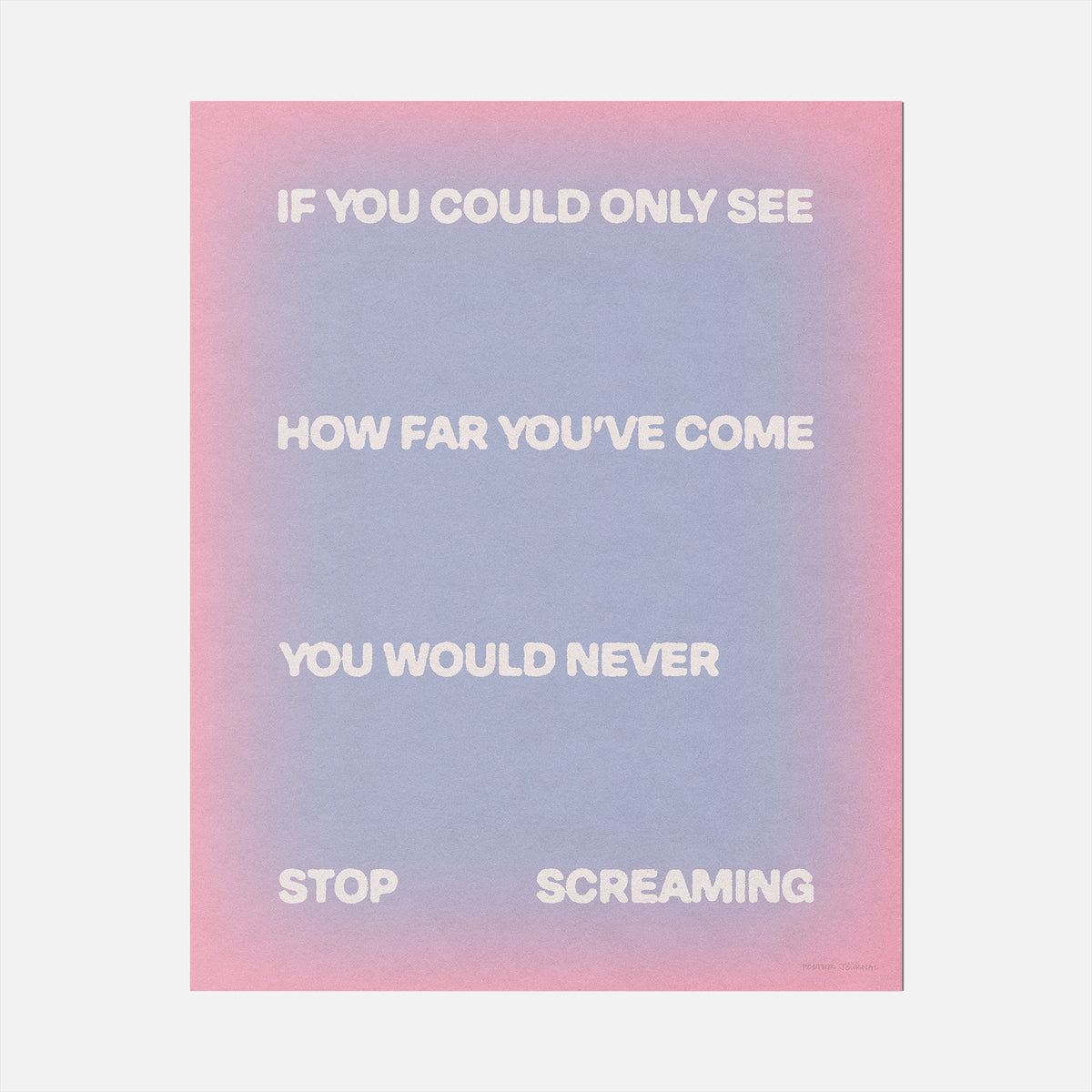 SCREAMING PRINT