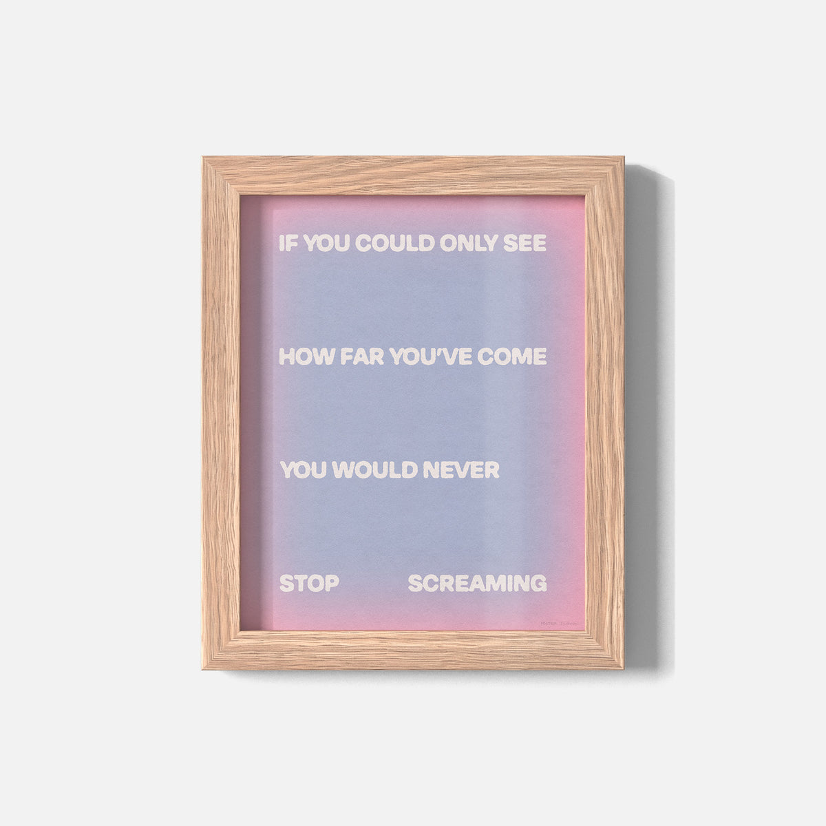 SCREAMING PRINT