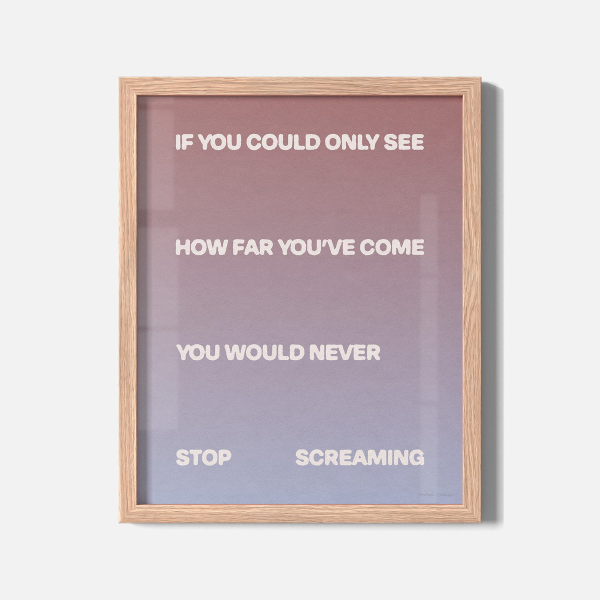 SCREAMING PRINT