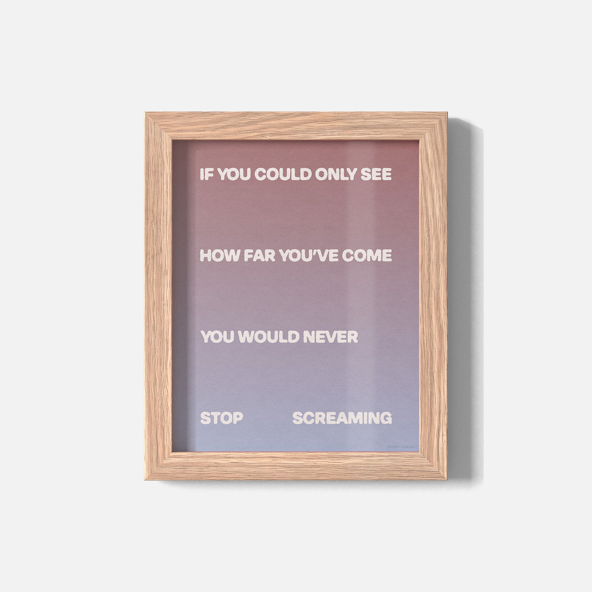 SCREAMING PRINT