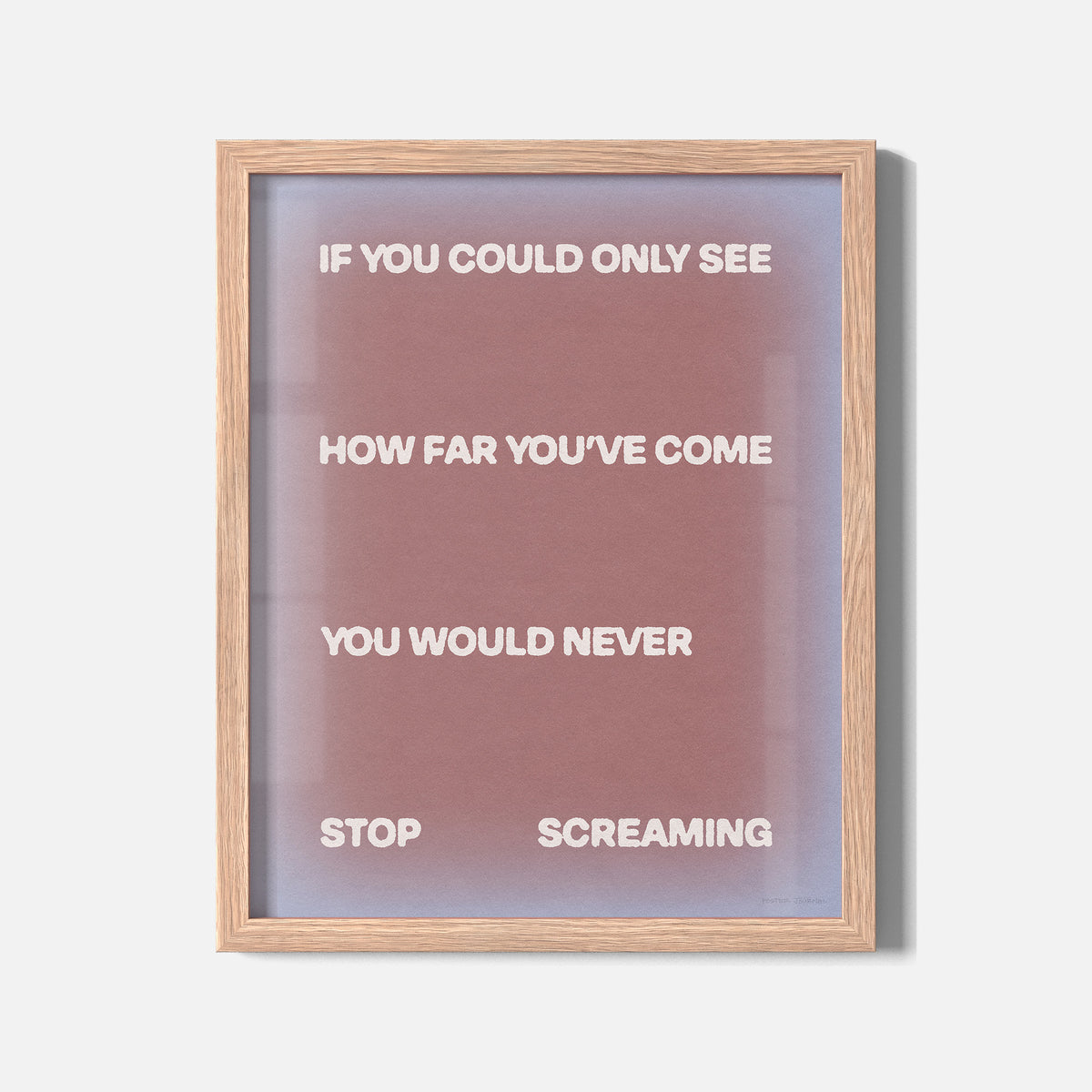 SCREAMING PRINT