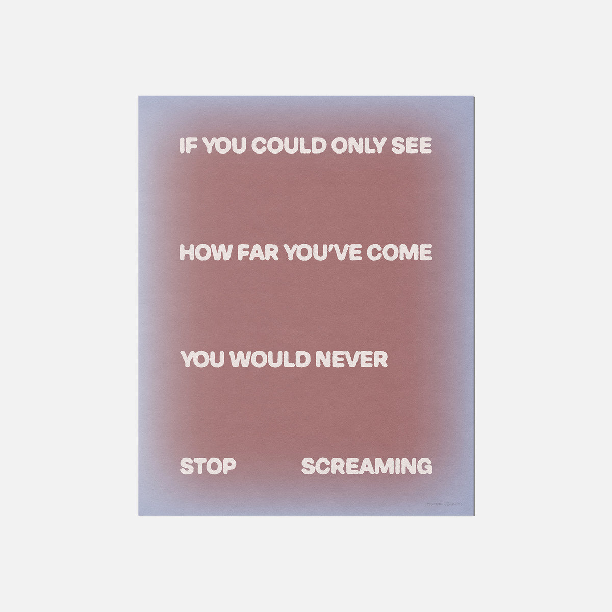 SCREAMING PRINT