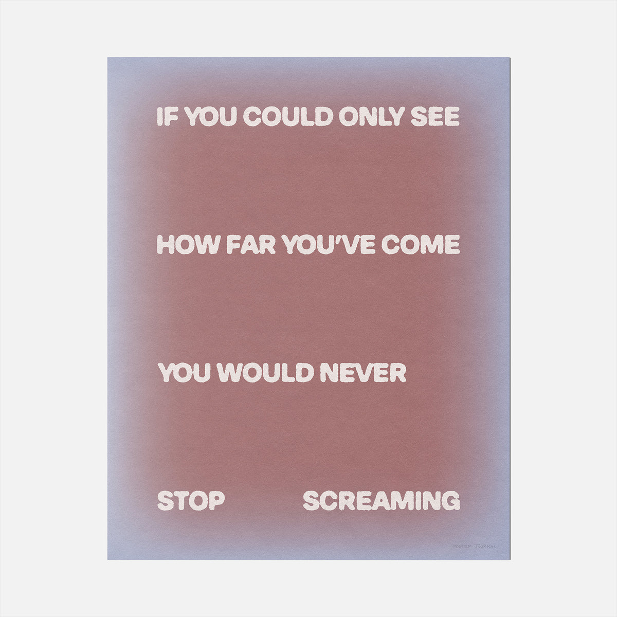 SCREAMING PRINT