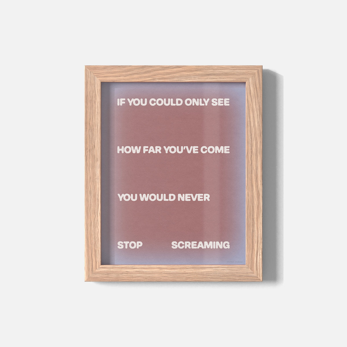 SCREAMING PRINT