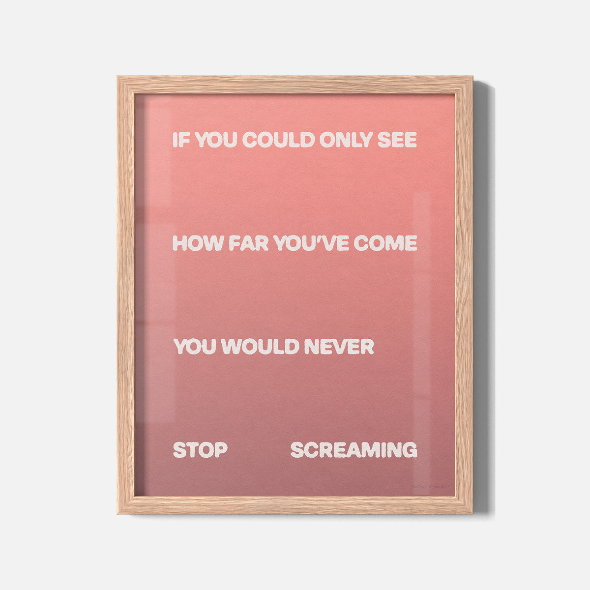SCREAMING PRINT