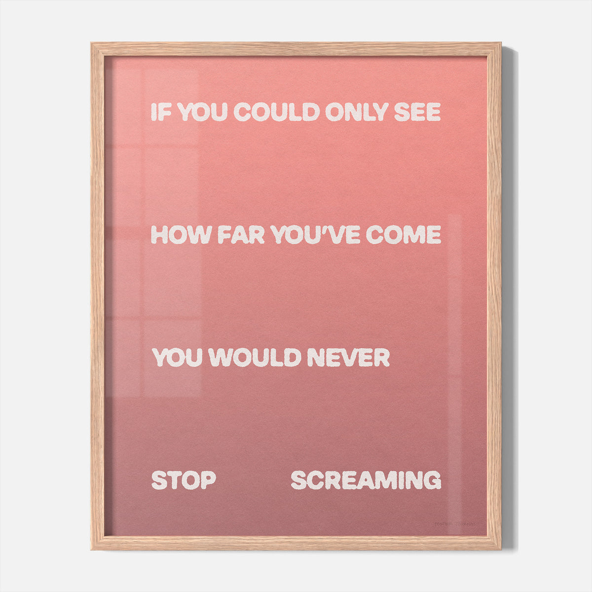 SCREAMING PRINT