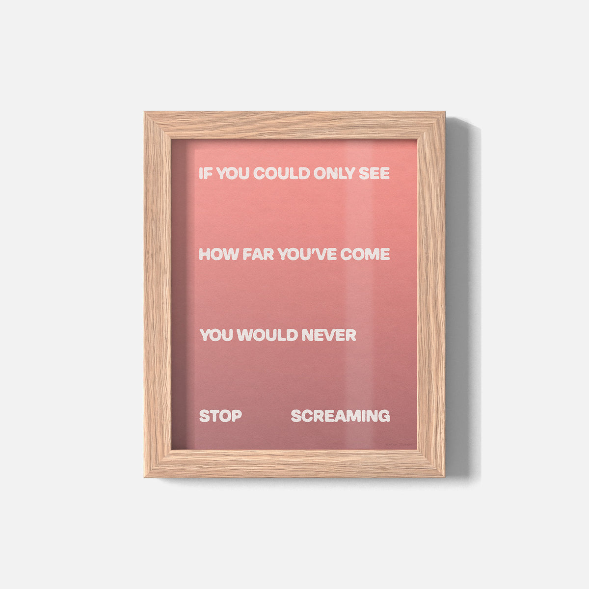 SCREAMING PRINT