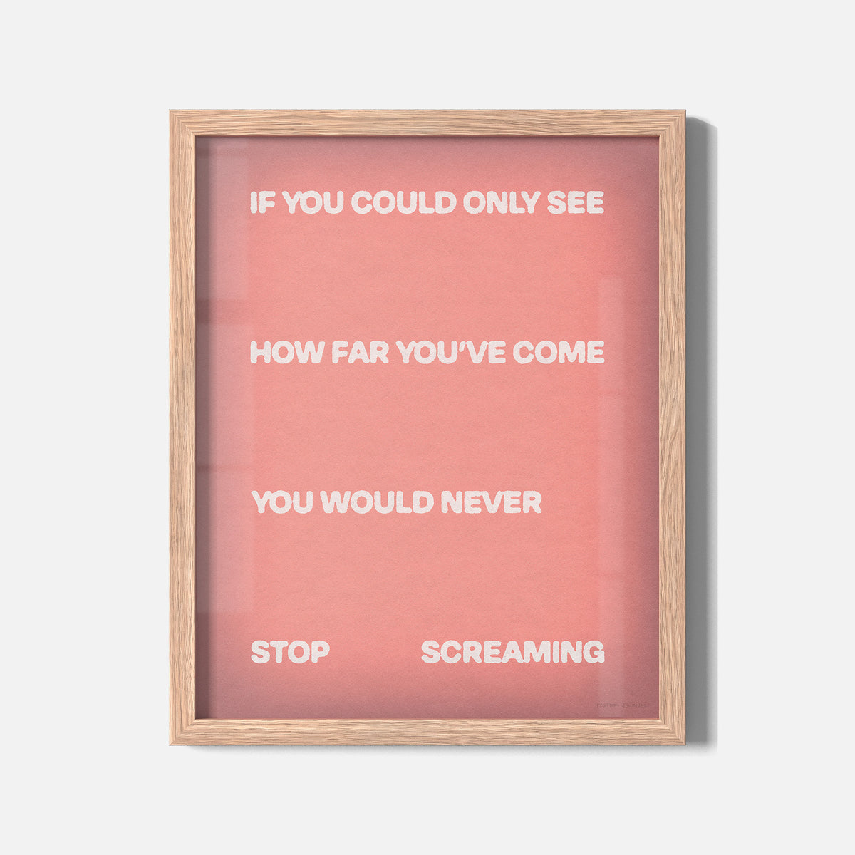 SCREAMING PRINT