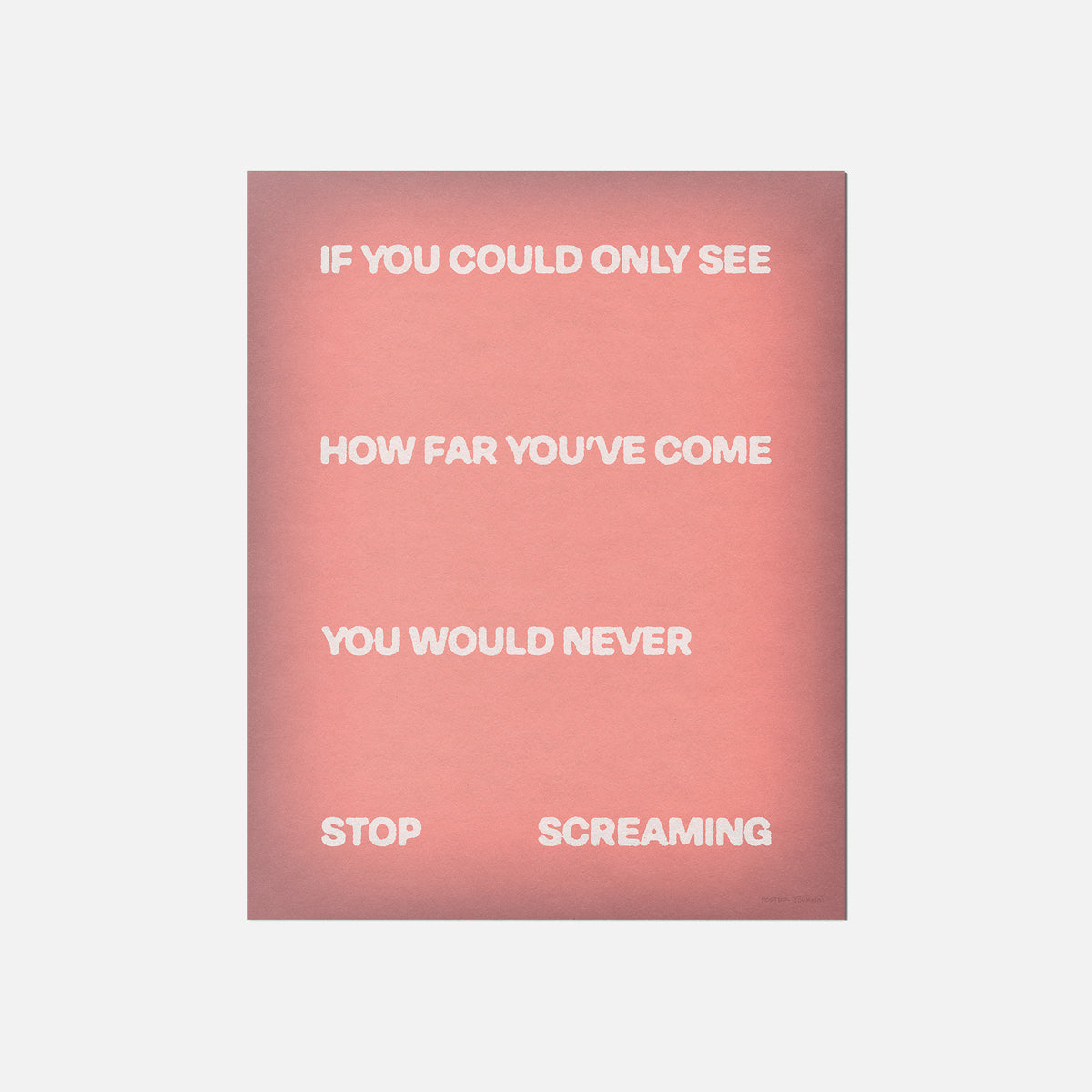 SCREAMING PRINT