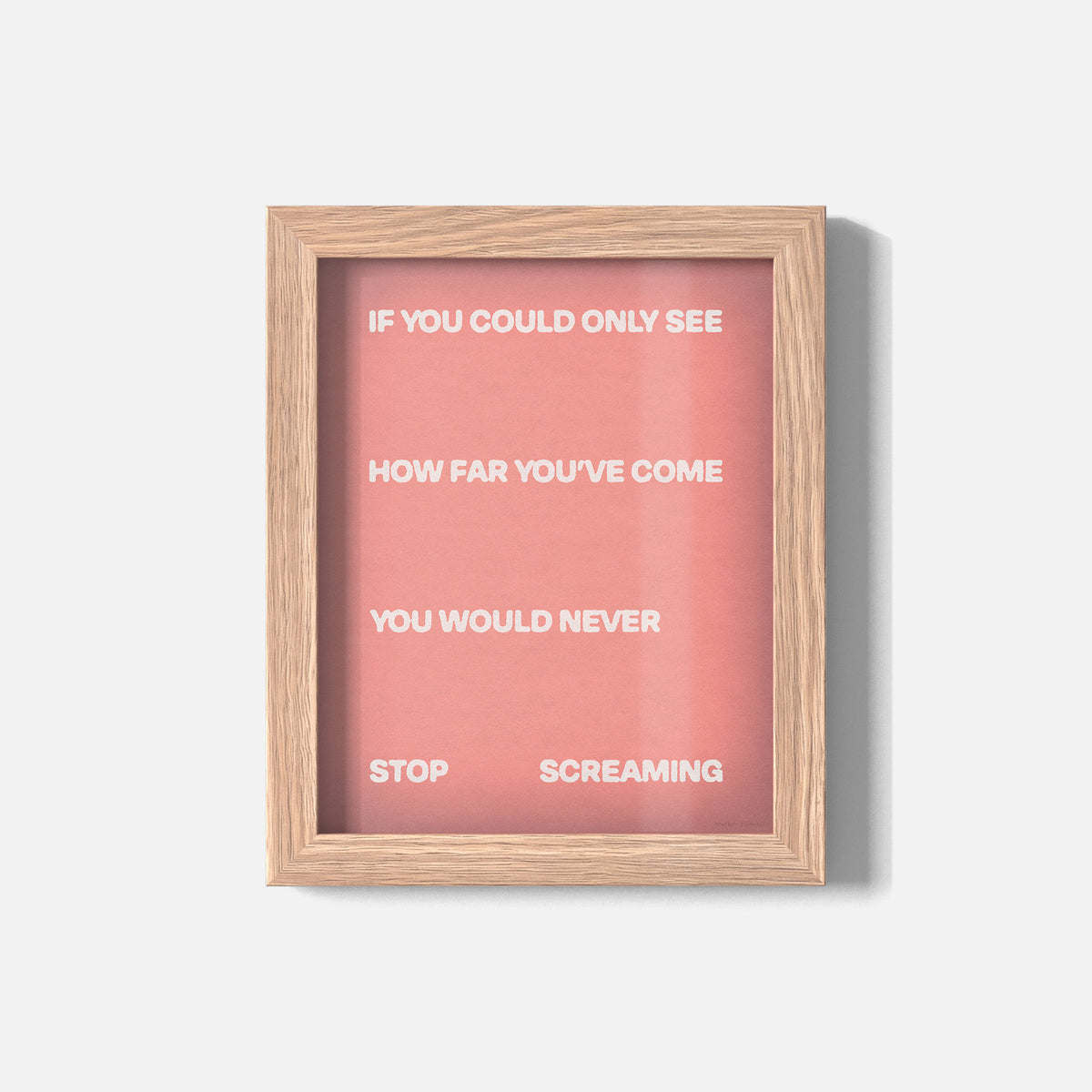 SCREAMING PRINT