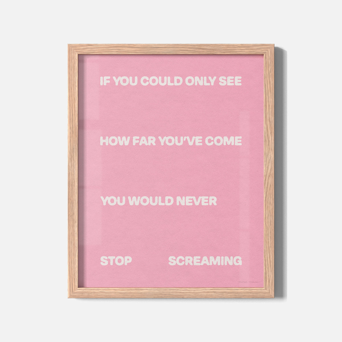 SCREAMING PRINT