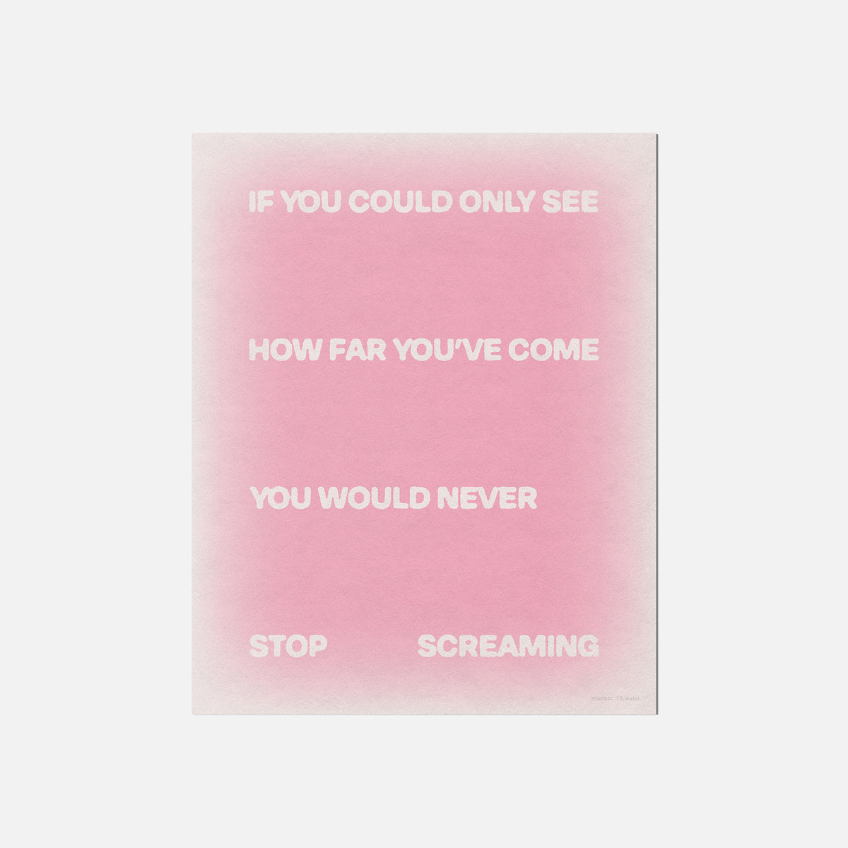 SCREAMING PRINT