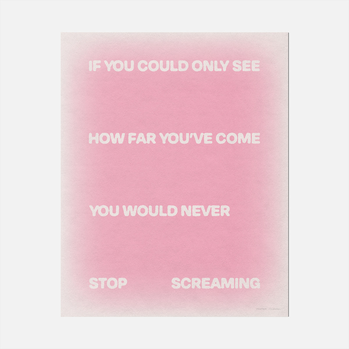 SCREAMING PRINT
