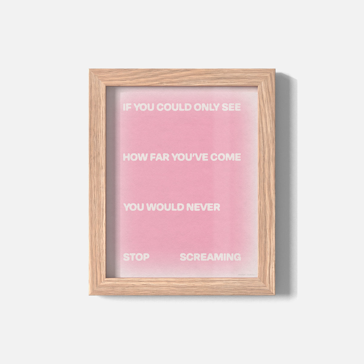 SCREAMING PRINT