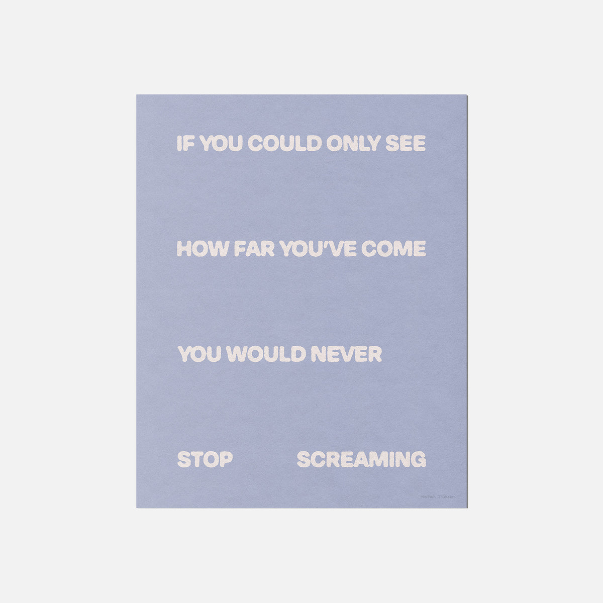 SCREAMING PRINT