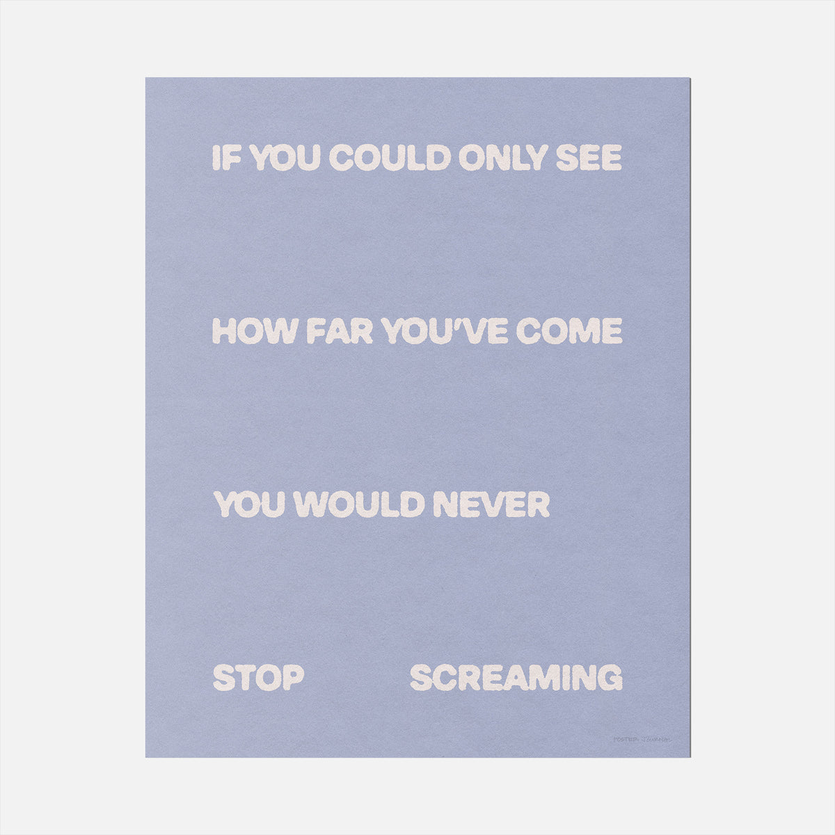SCREAMING PRINT
