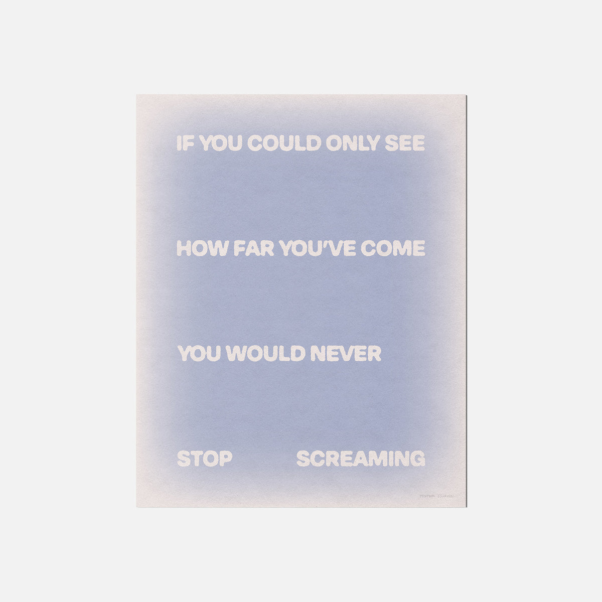 SCREAMING PRINT