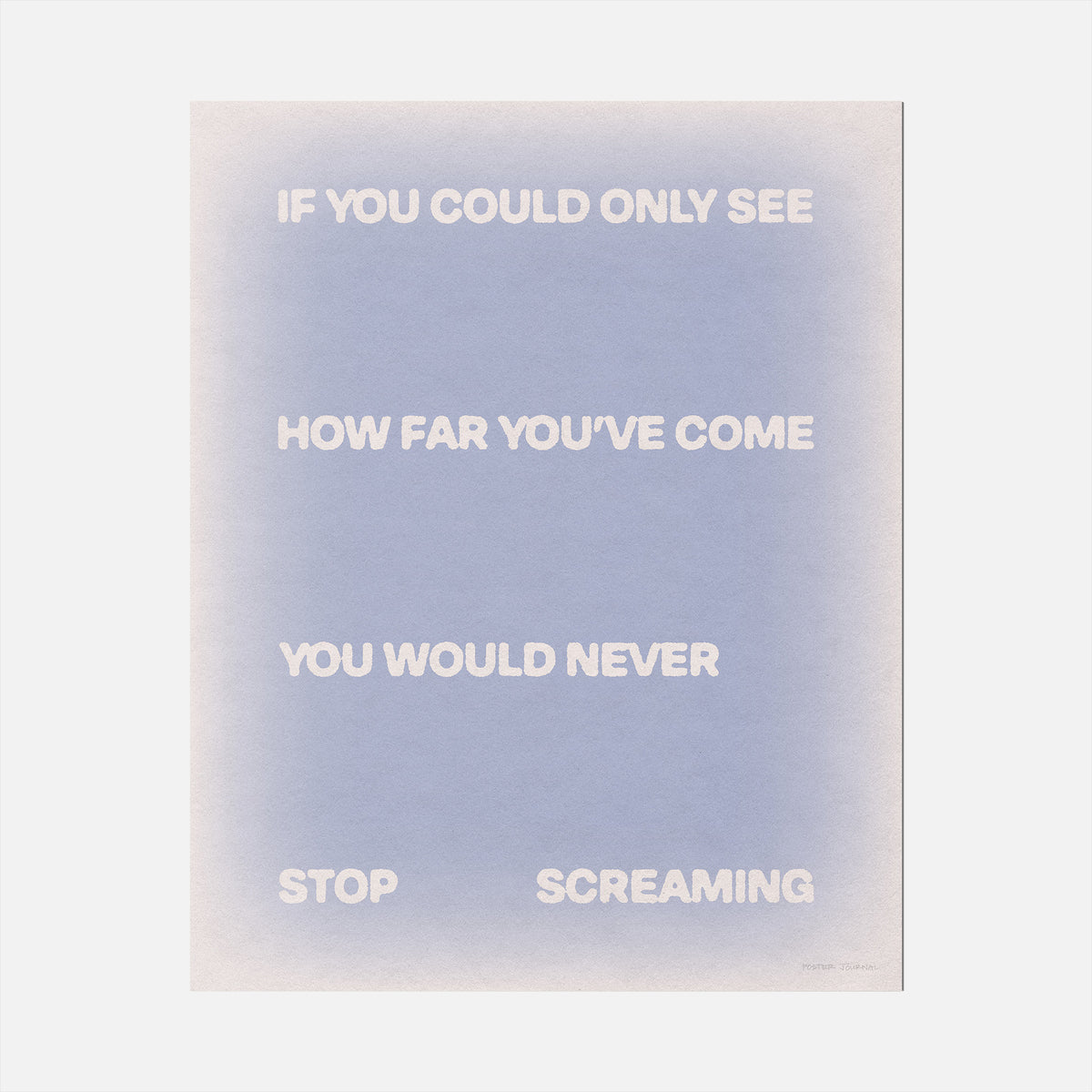 SCREAMING PRINT