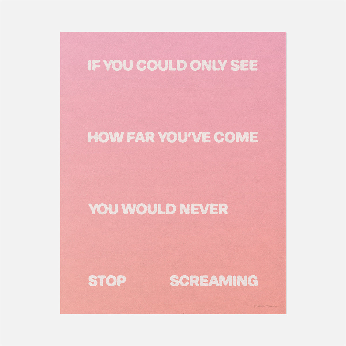 SCREAMING PRINT