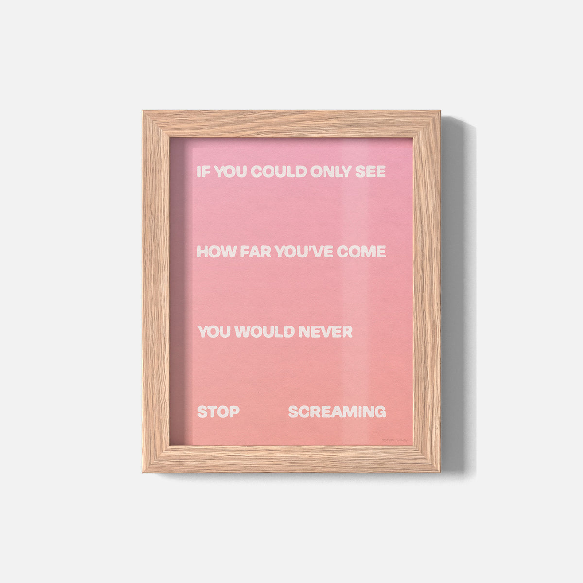 SCREAMING PRINT