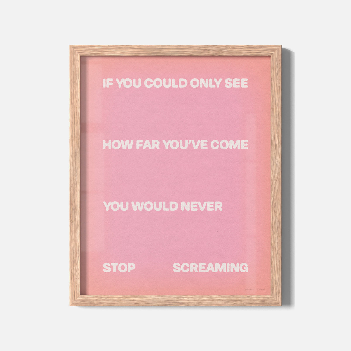 SCREAMING PRINT