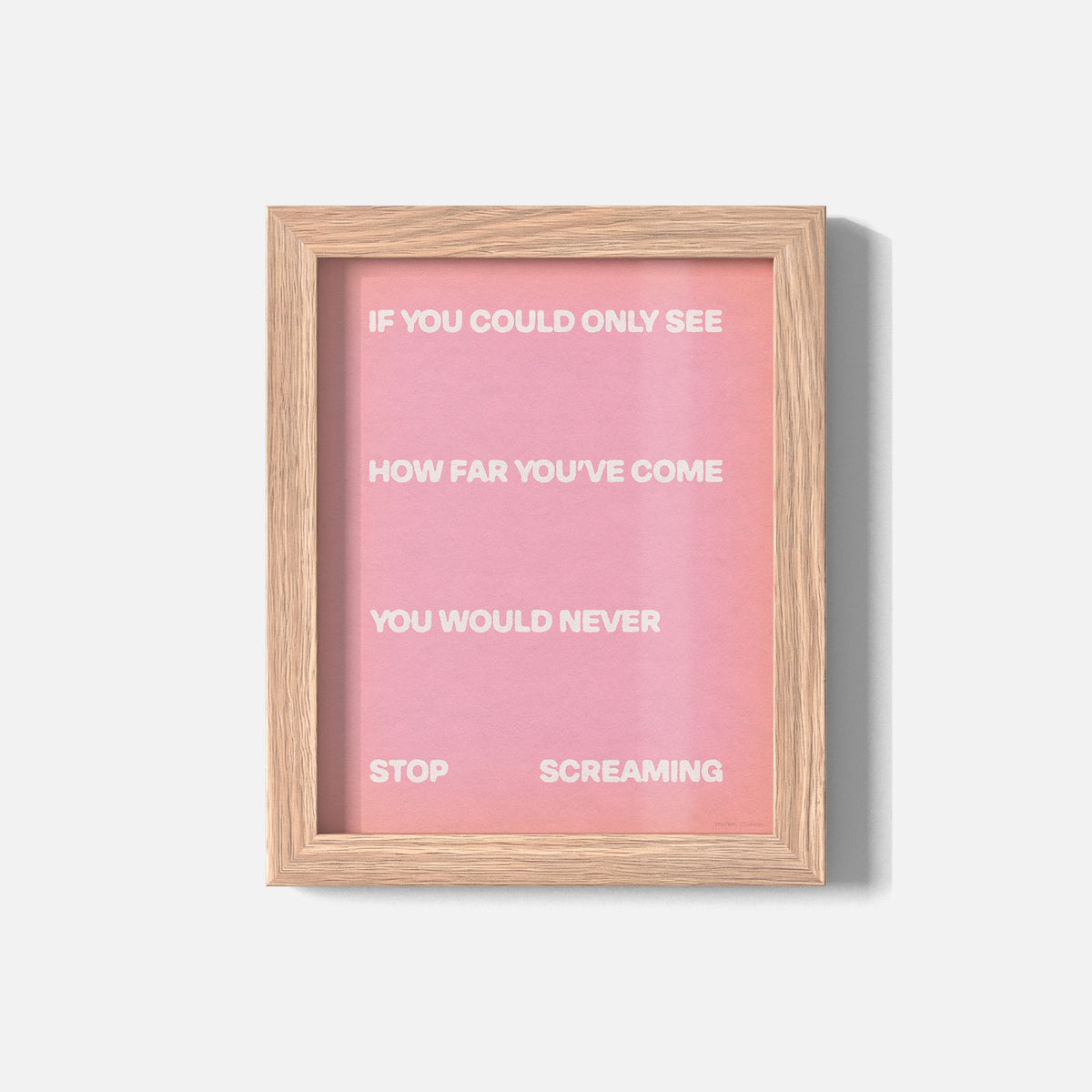 SCREAMING PRINT