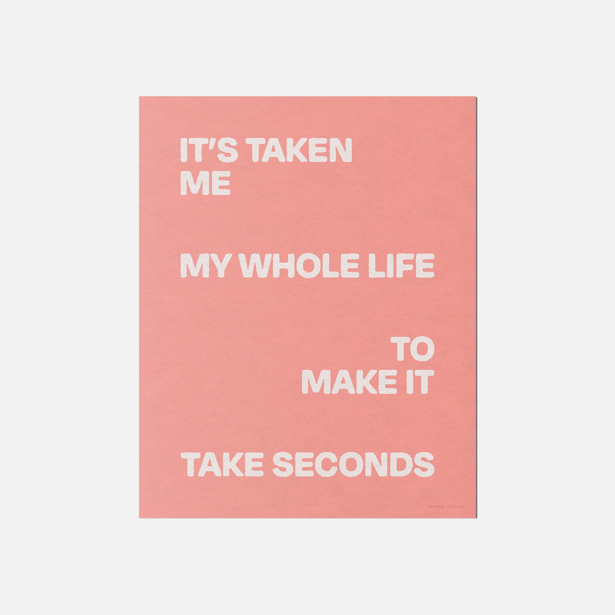 SECONDS PRINT