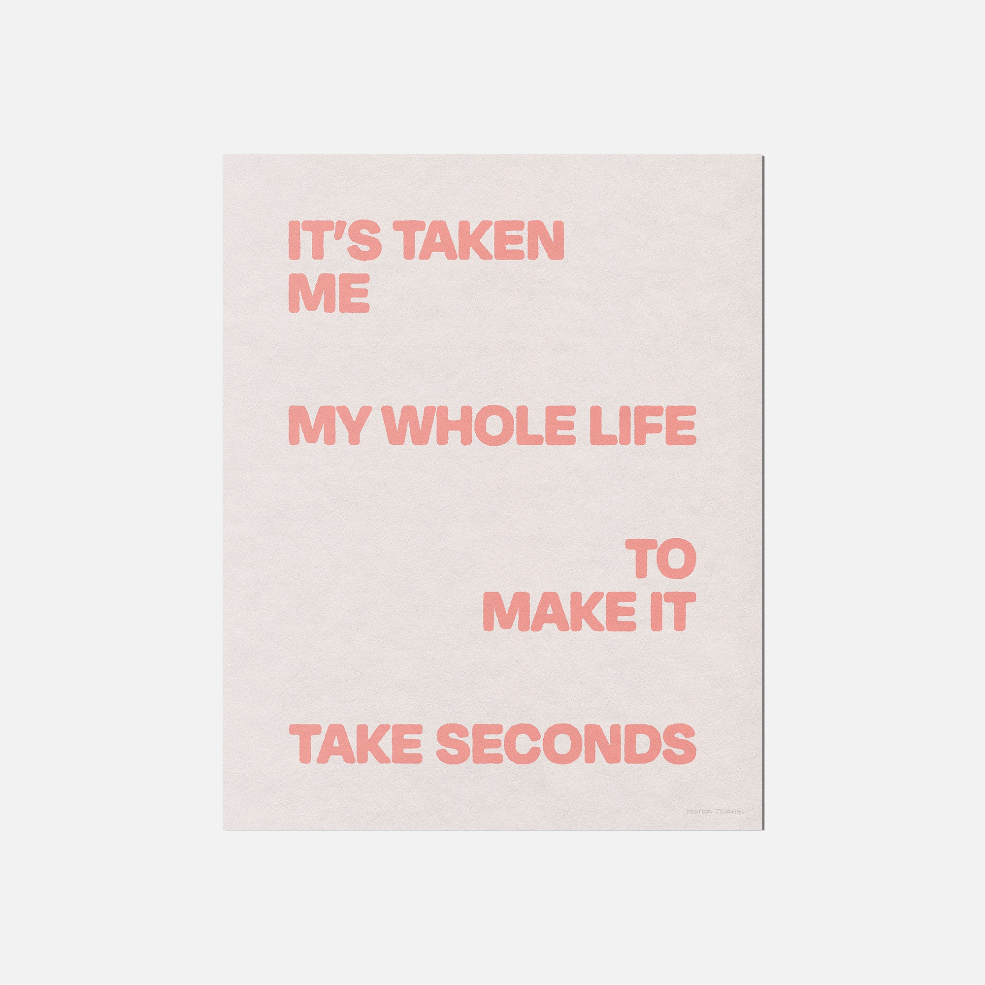 SECONDS PRINT