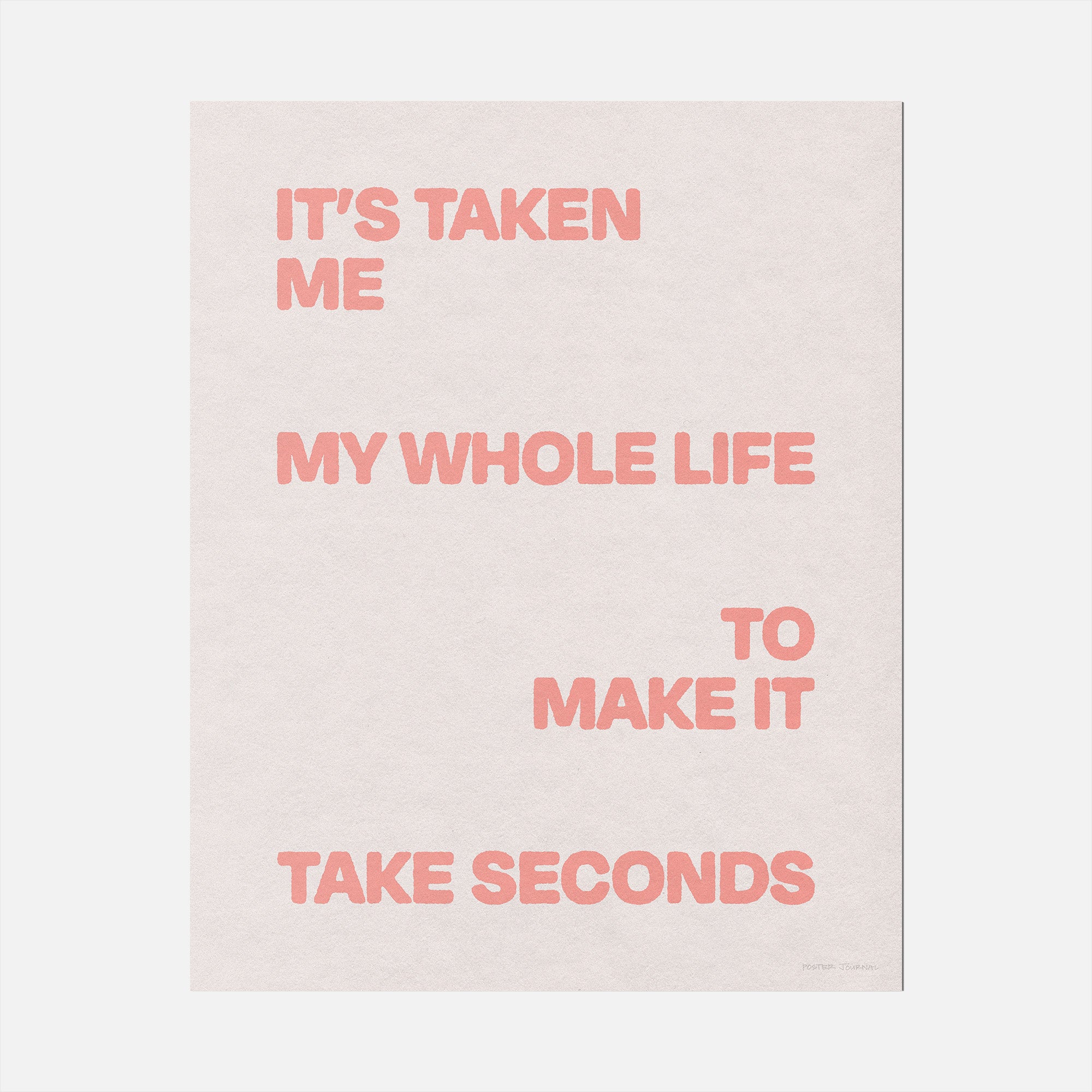 SECONDS PRINT