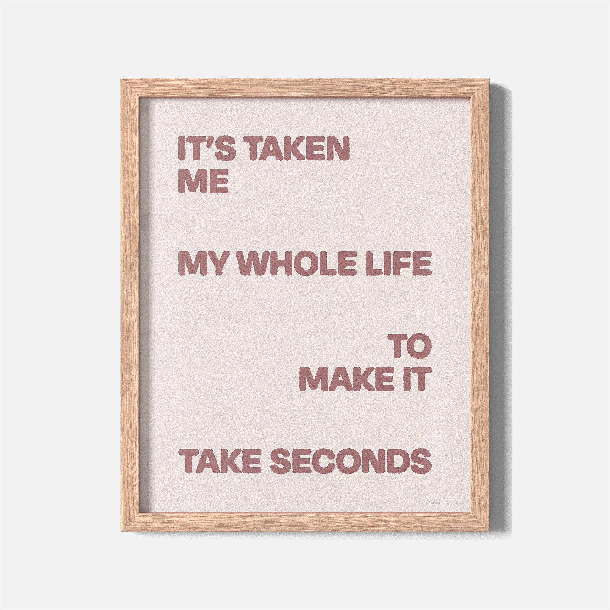 SECONDS PRINT