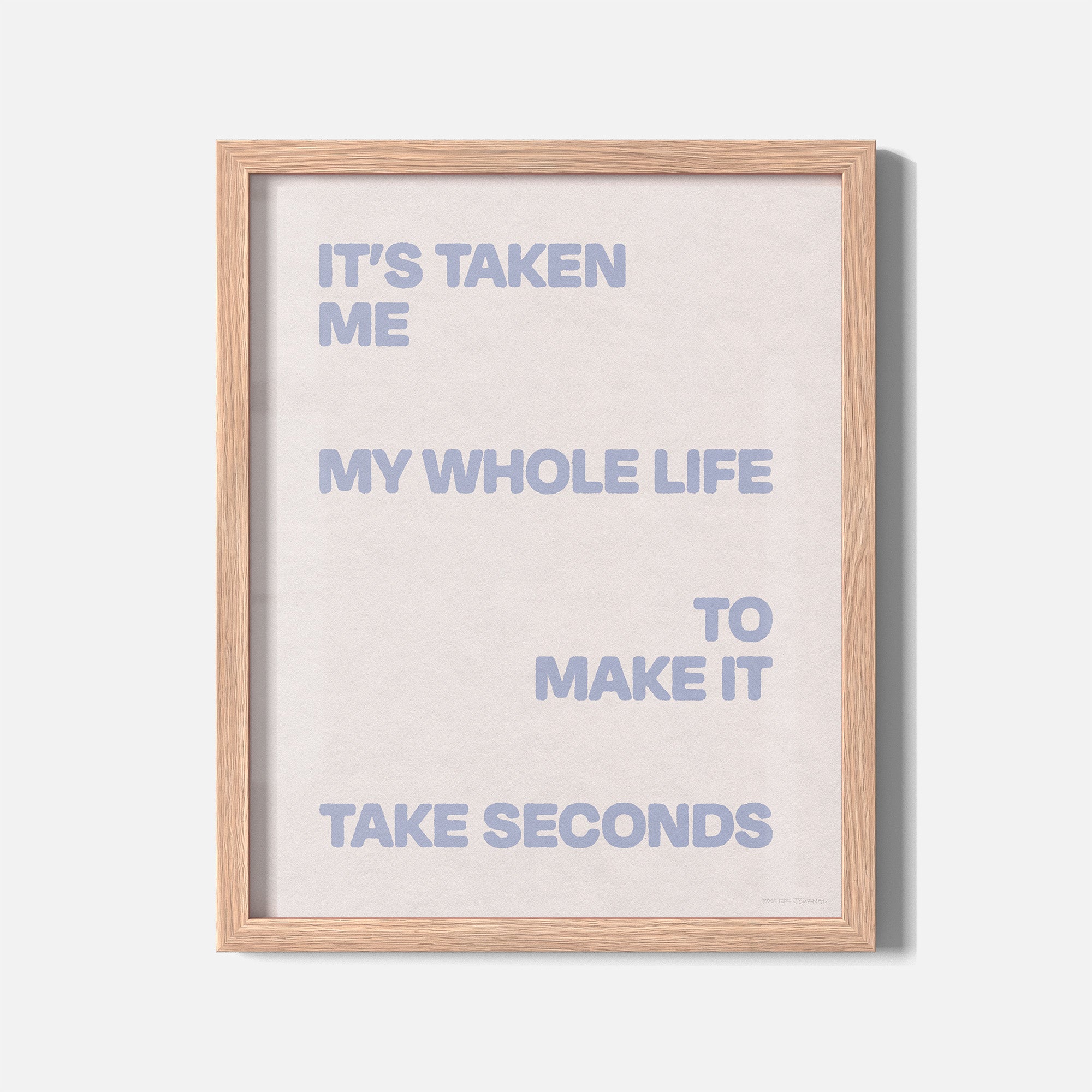 SECONDS PRINT