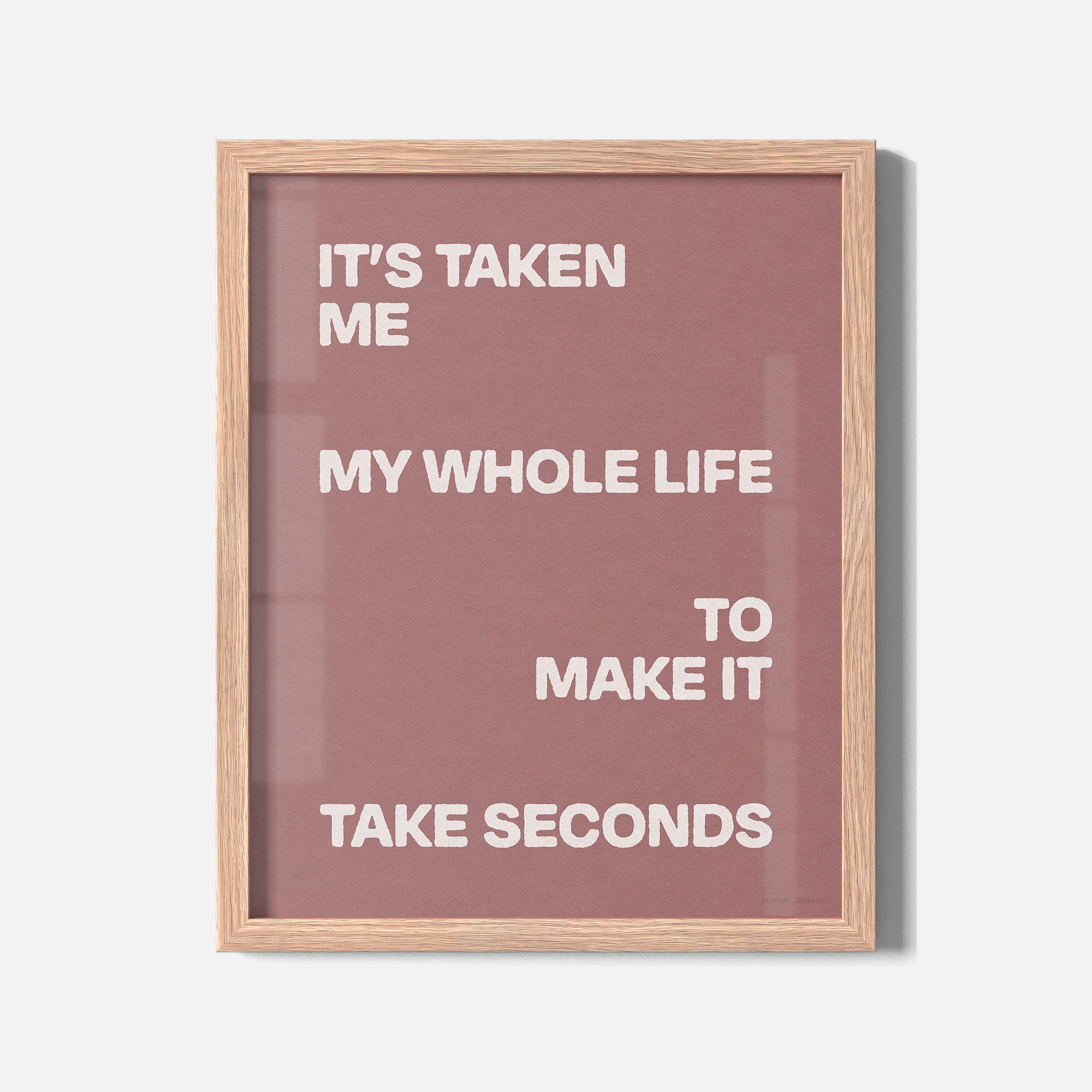 SECONDS PRINT