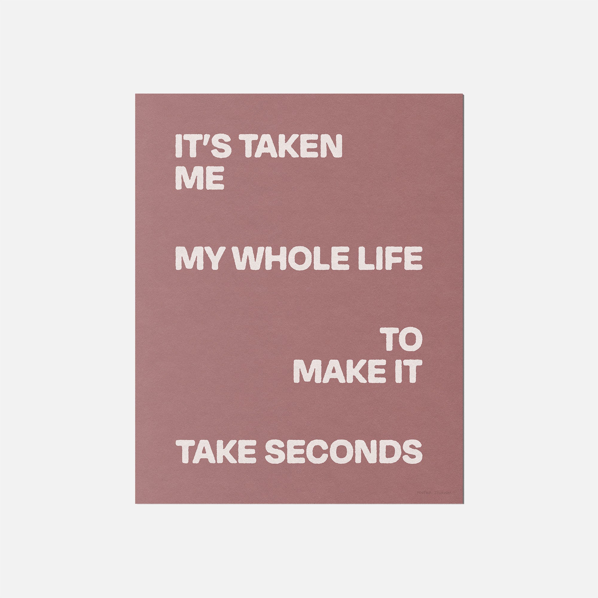 SECONDS PRINT