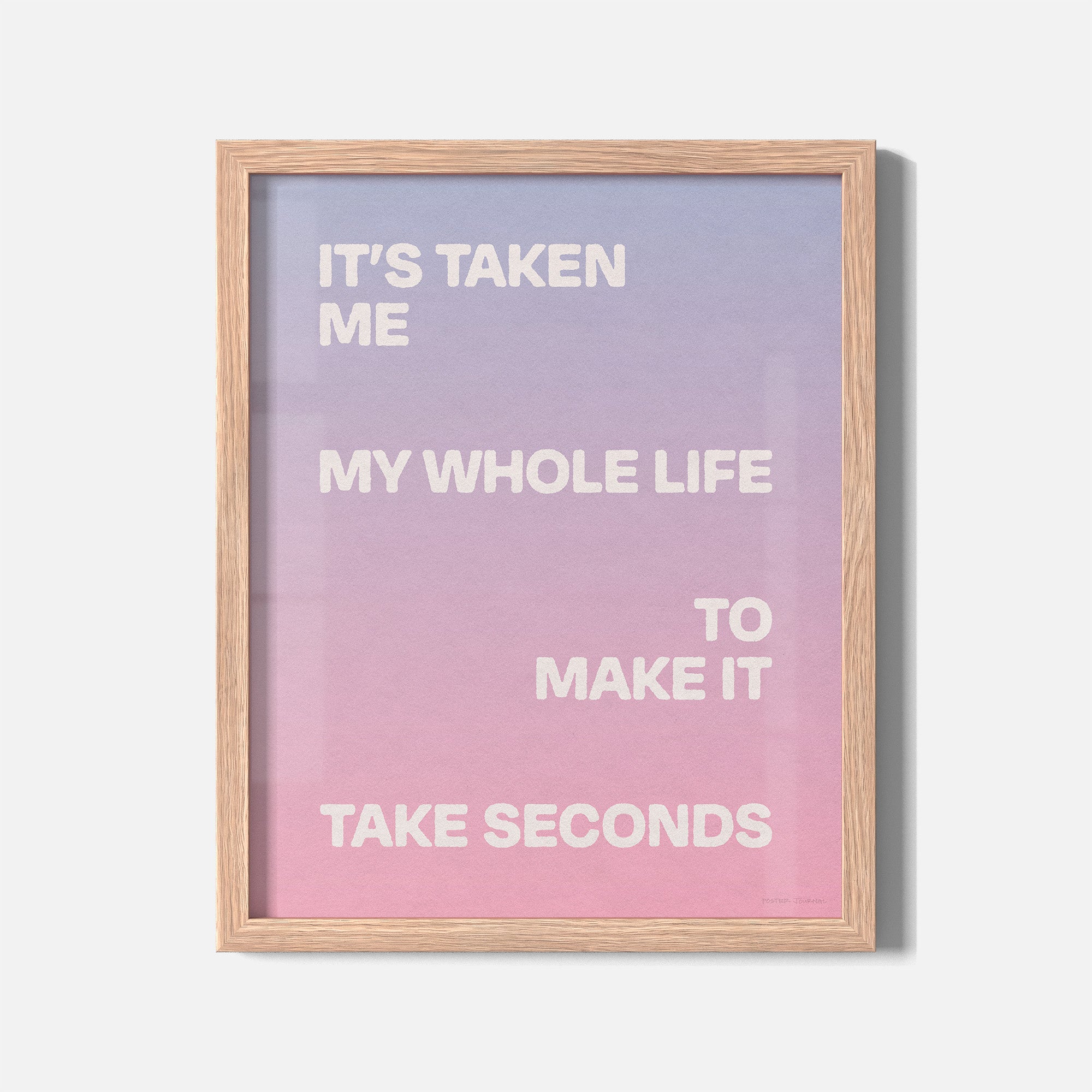 SECONDS PRINT