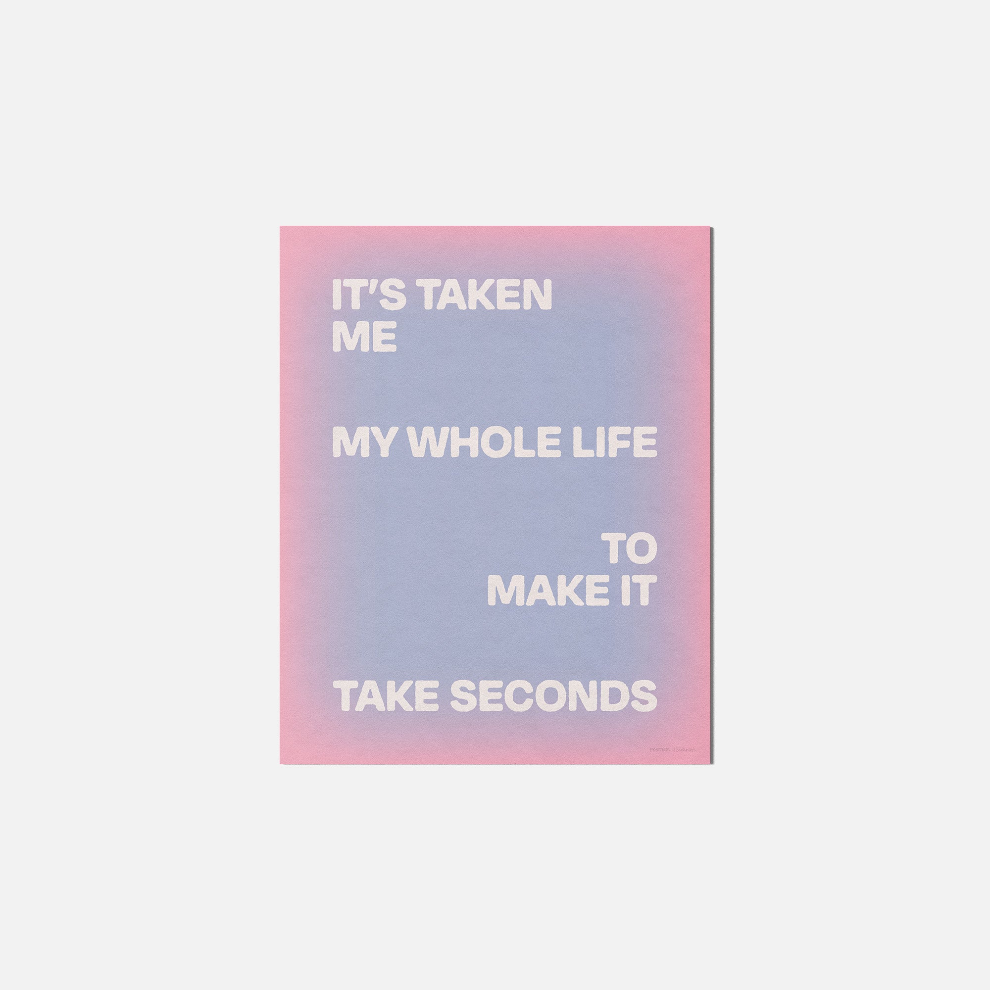 SECONDS PRINT