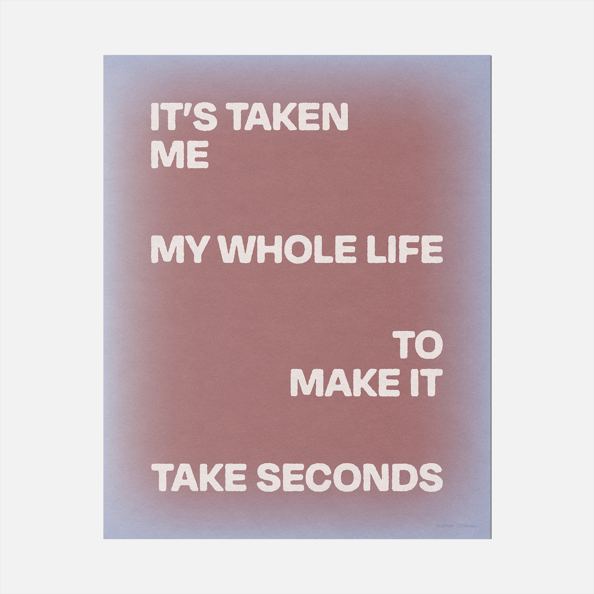 SECONDS PRINT