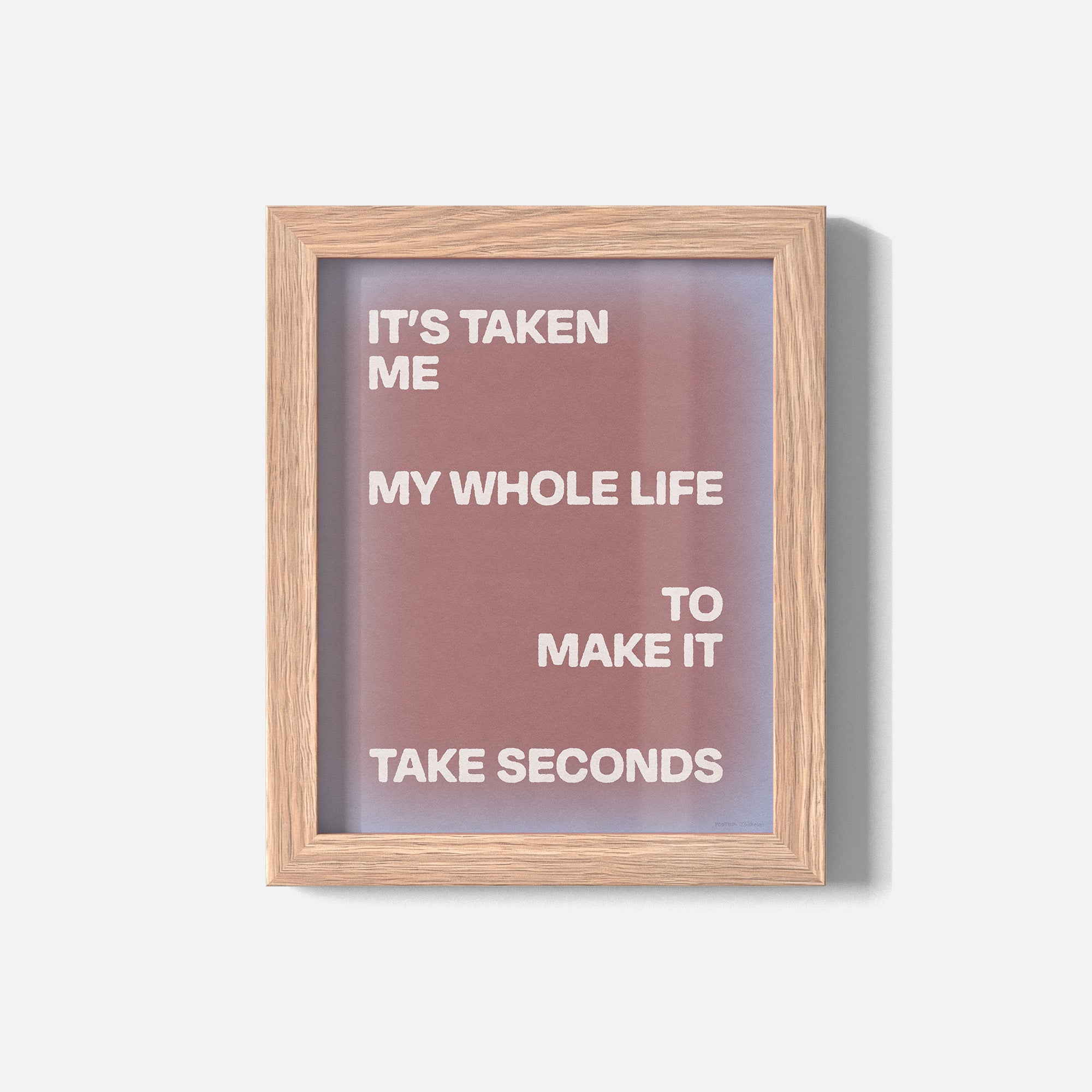 SECONDS PRINT