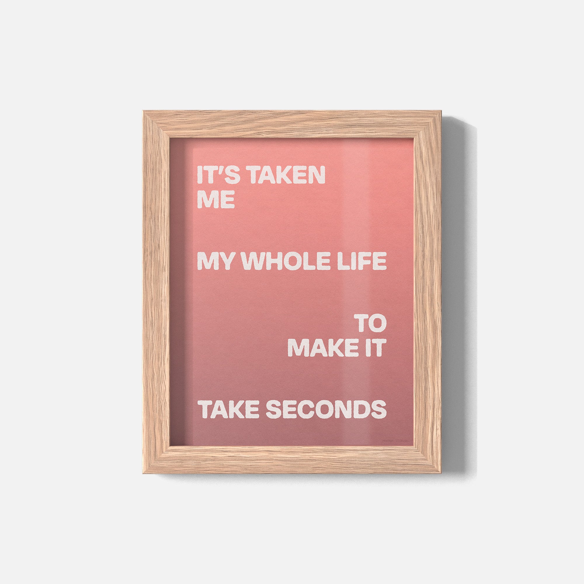 SECONDS PRINT