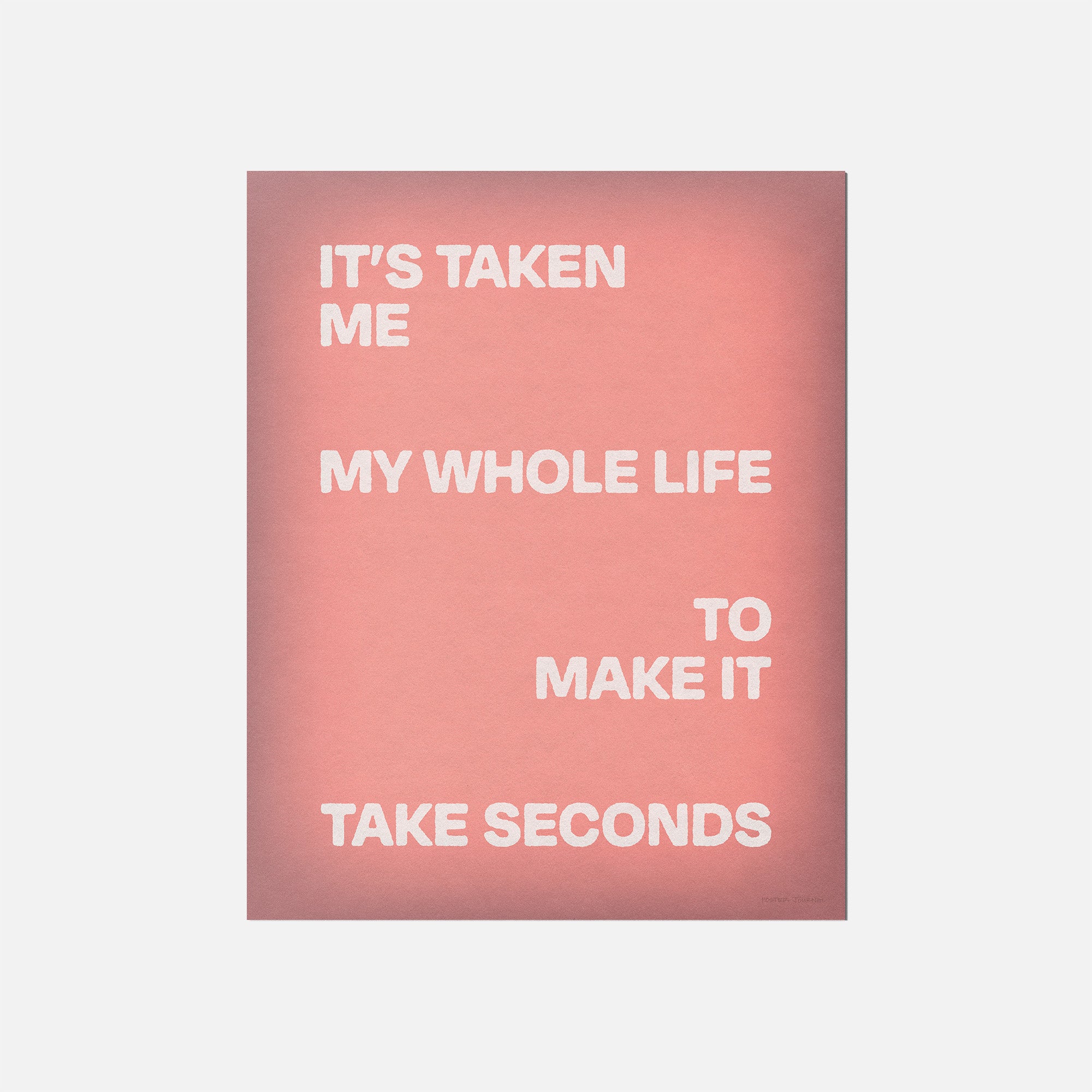 SECONDS PRINT