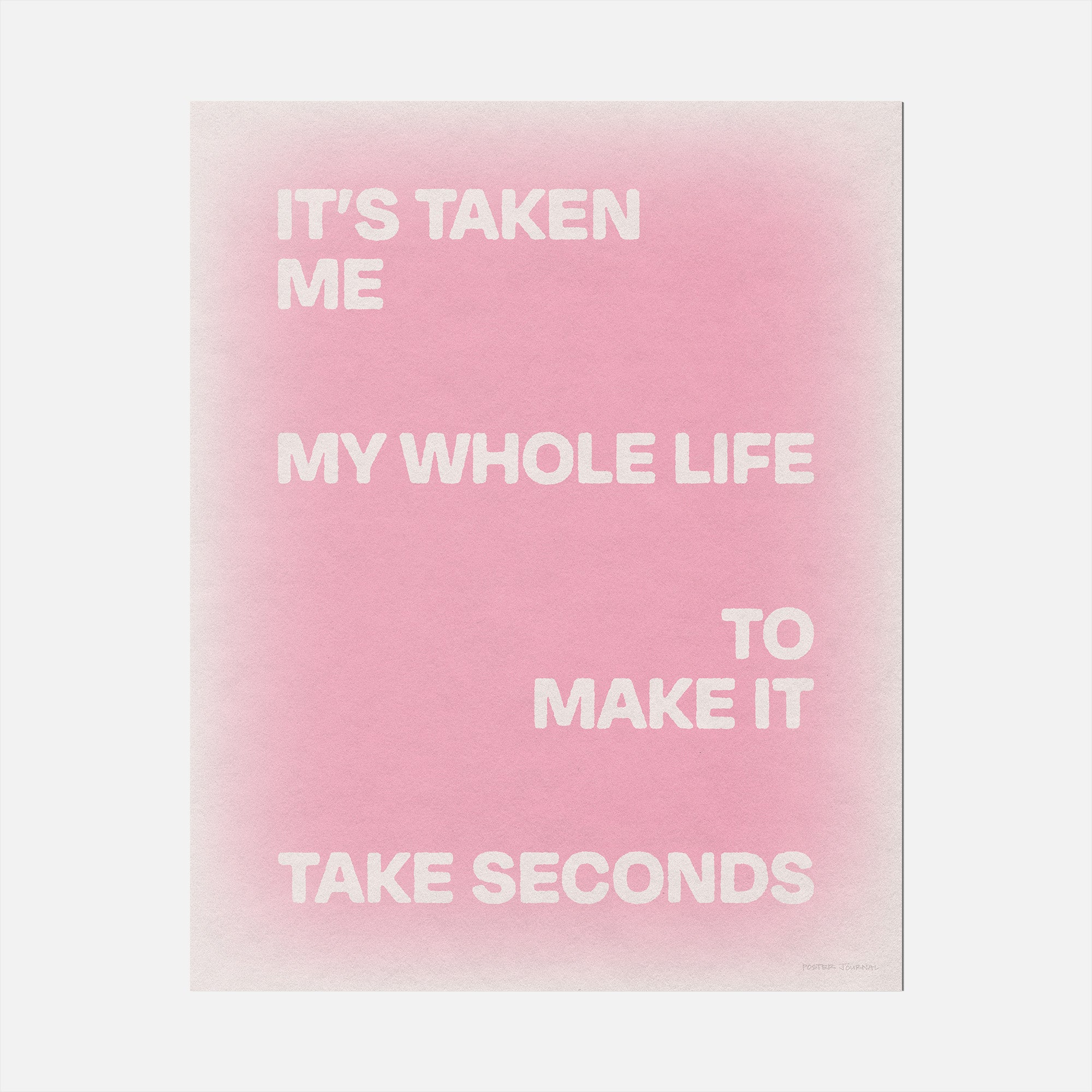 SECONDS PRINT