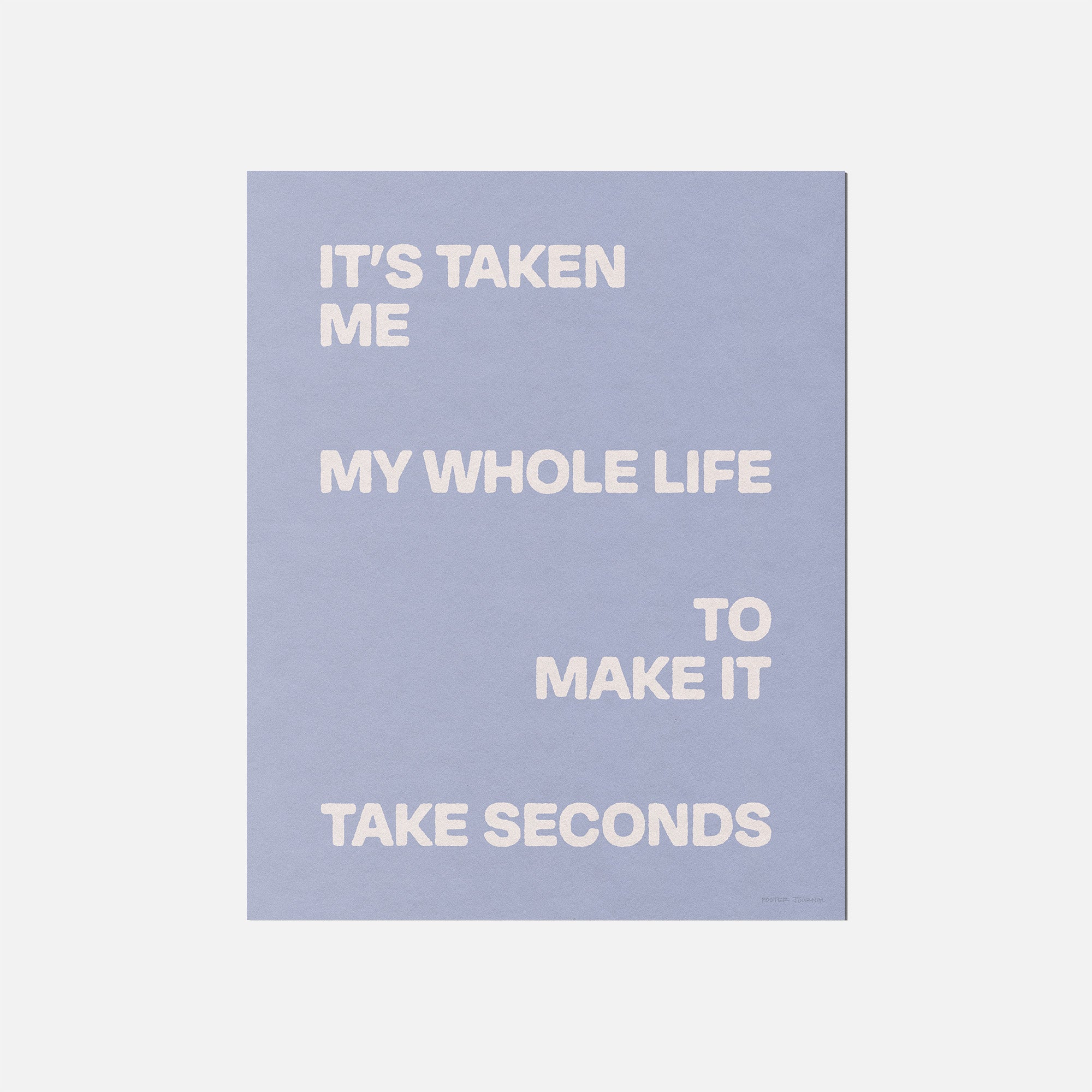 SECONDS PRINT