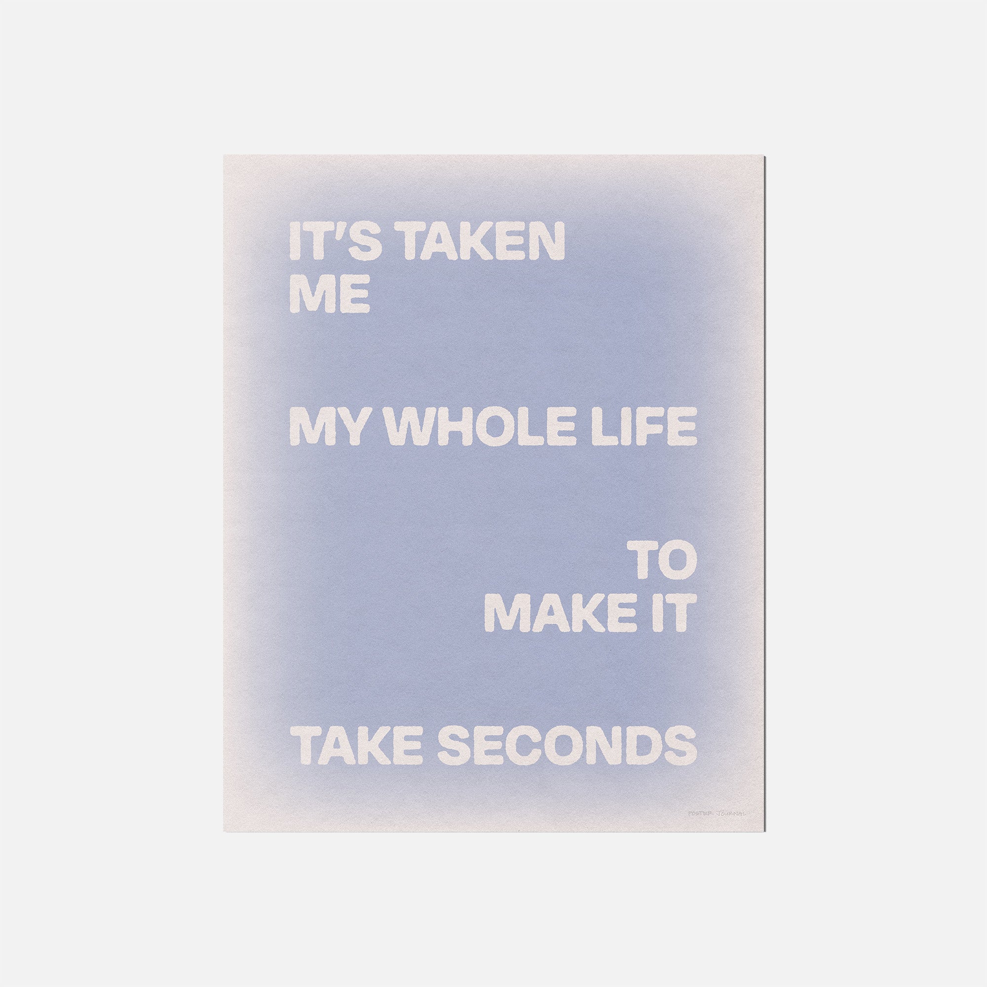 SECONDS PRINT