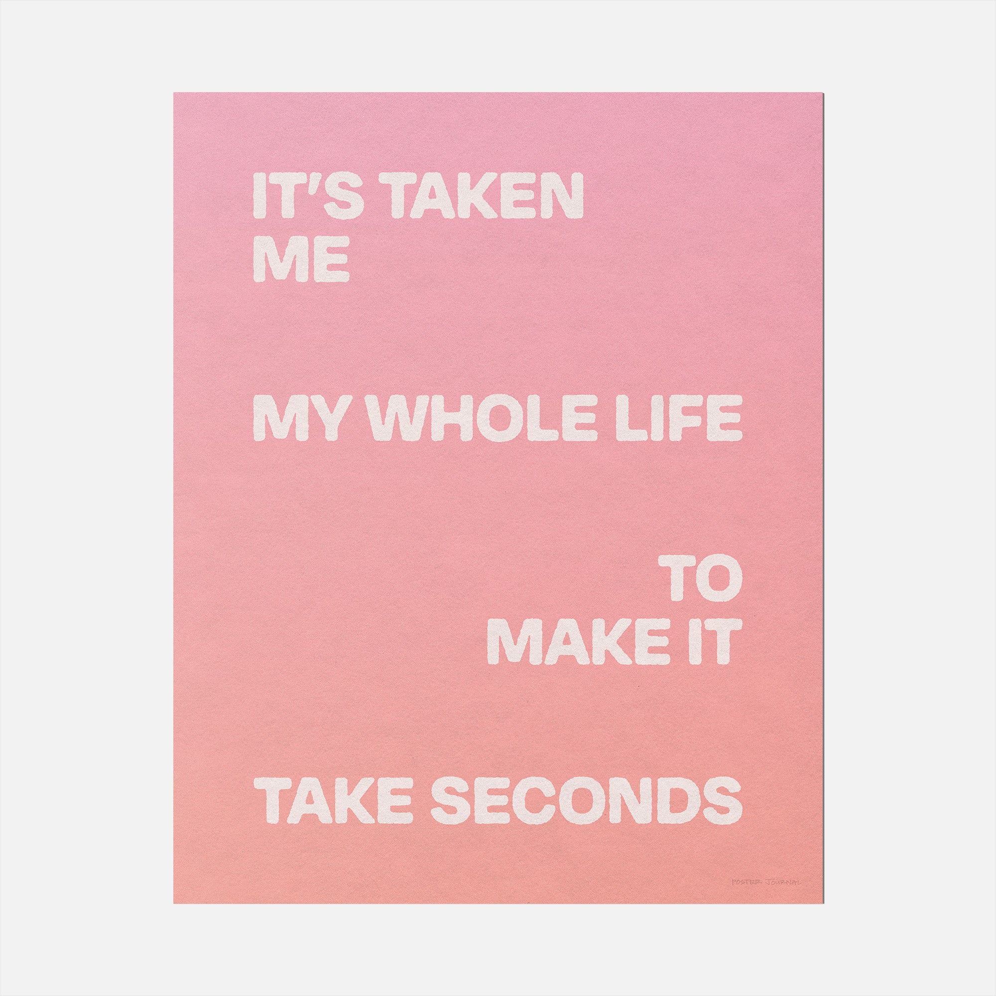 SECONDS PRINT