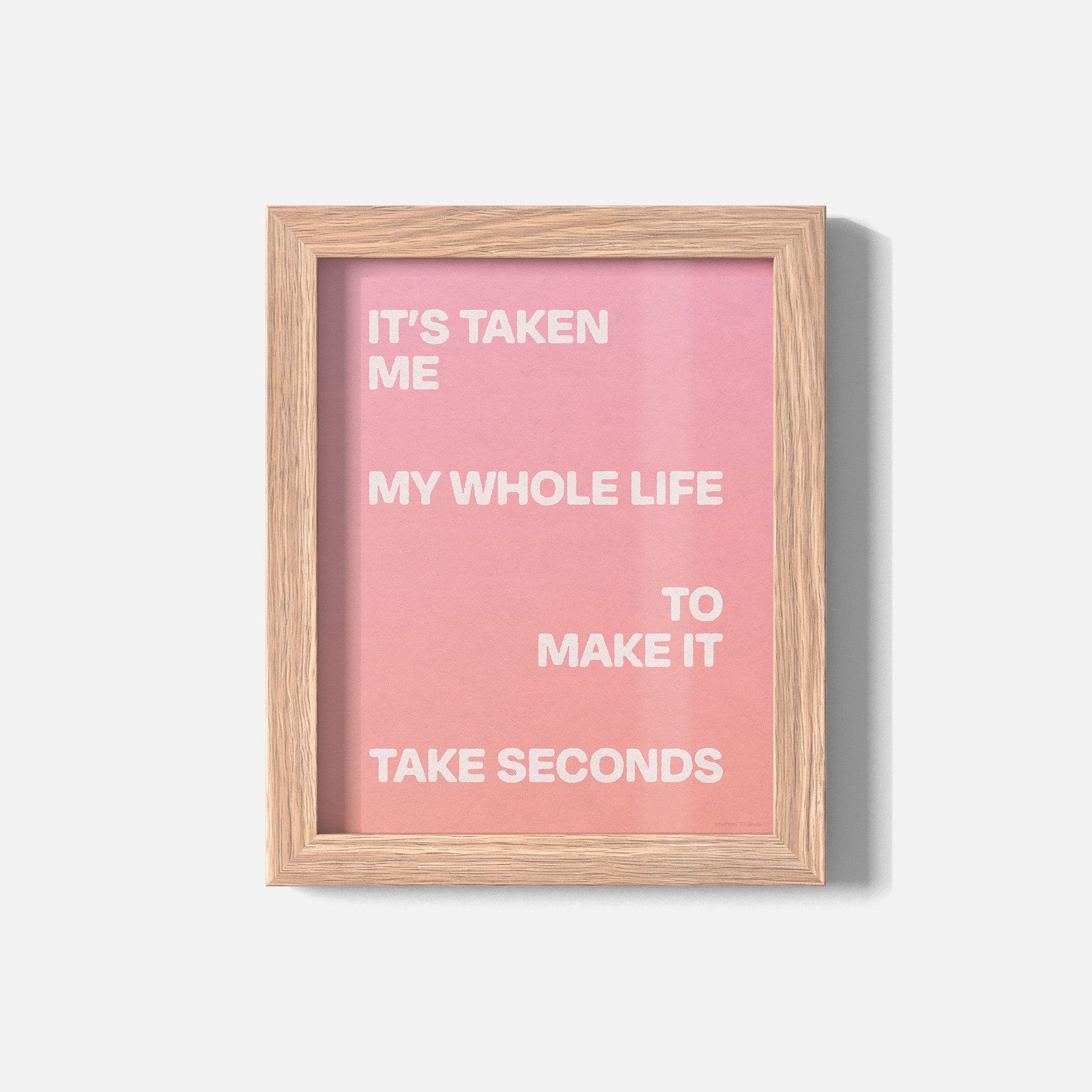 SECONDS PRINT