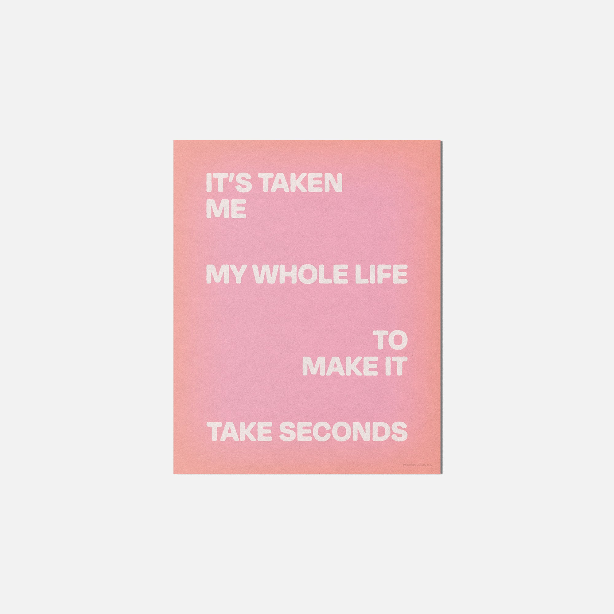 SECONDS PRINT